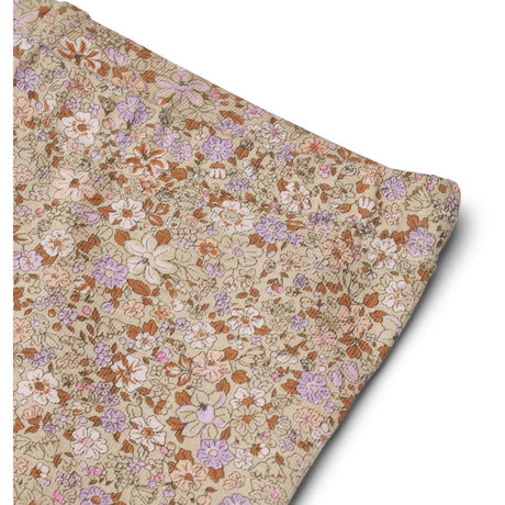 Wheat Lilac Flower Meadow Jersey Leggings Jules