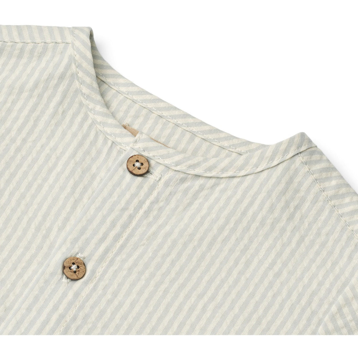 Wheat Summer Blue Stripe Skjorta Shelby