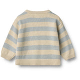 Wheat Blue Stripe Stickad Pullover Morgan