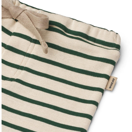Wheat Green Stripe Jersey Byxor Manfred
