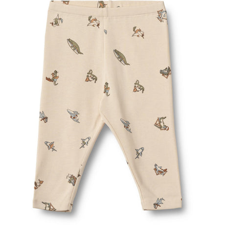 Wheat Strand Friends Jersey Leggings Silas