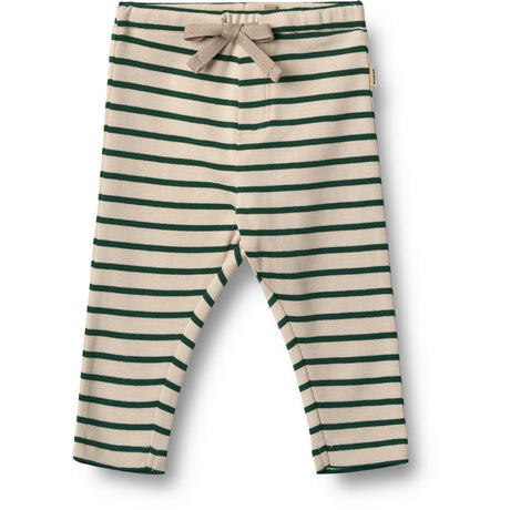 Wheat Green Stripe Jersey Byxor Manfred