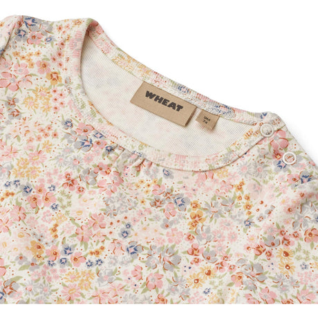 Wheat Bright Flowers Body S/S Linette