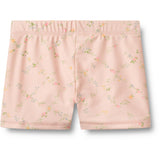 Wheat Powder Checked Flowers Badeshorts Niki