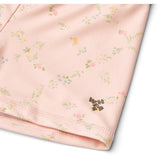 Wheat Powder Checked Flowers Badeshorts Niki