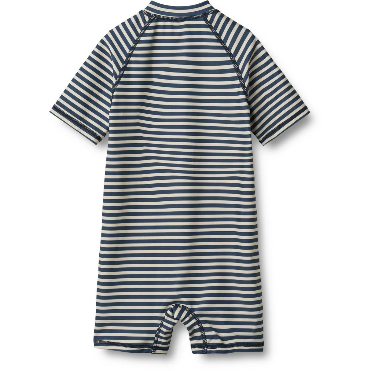 Wheat Blue Stripe Baddräkt S/S Cas