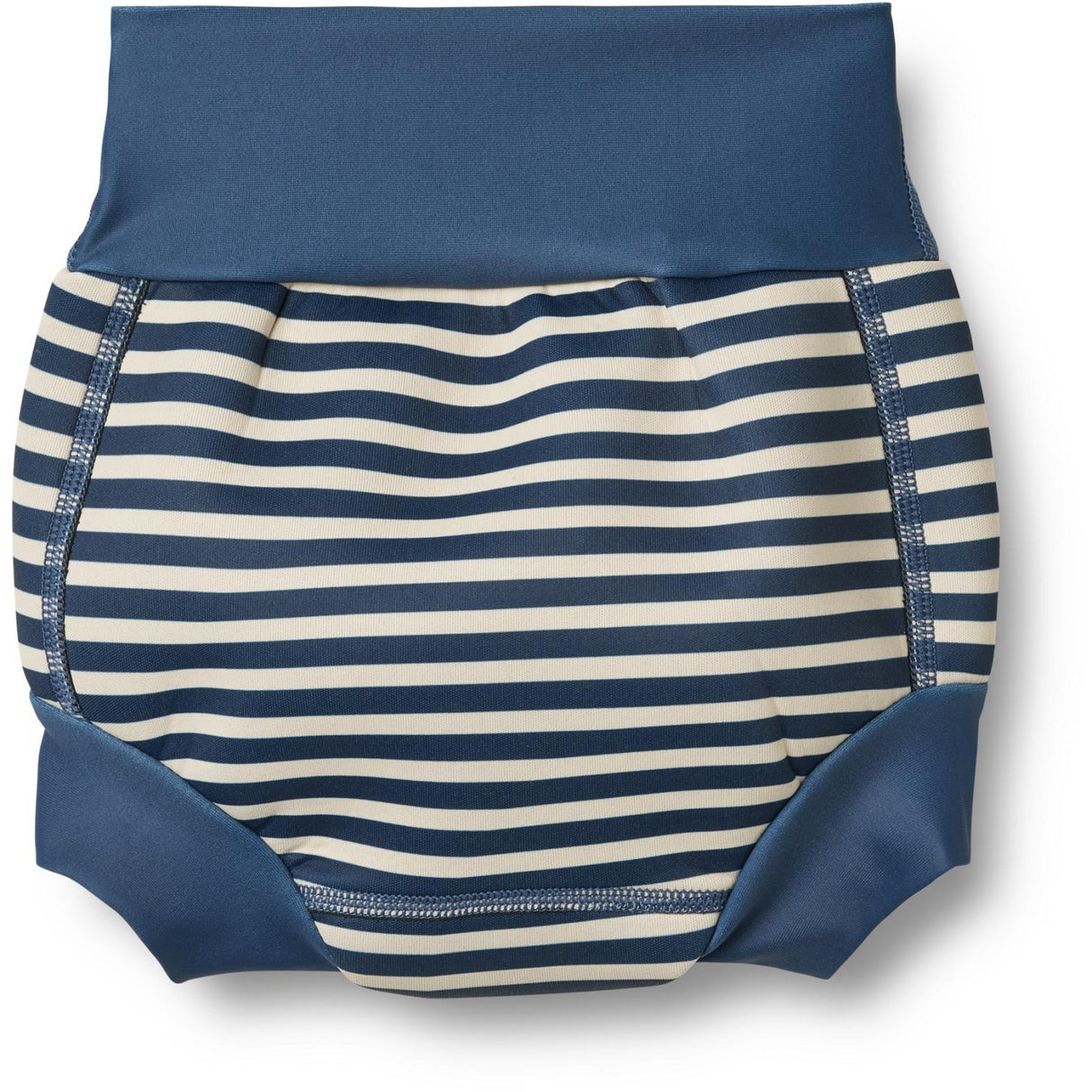 Wheat Blue Stripe Neoprene Swim Byxor Anker