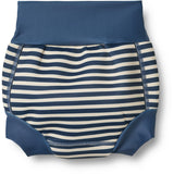 Wheat Blue Stripe Neoprene Swim Byxor Anker
