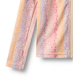 Wheat Multi Rainbow Swim T-Skjorta L/S Zip Ada