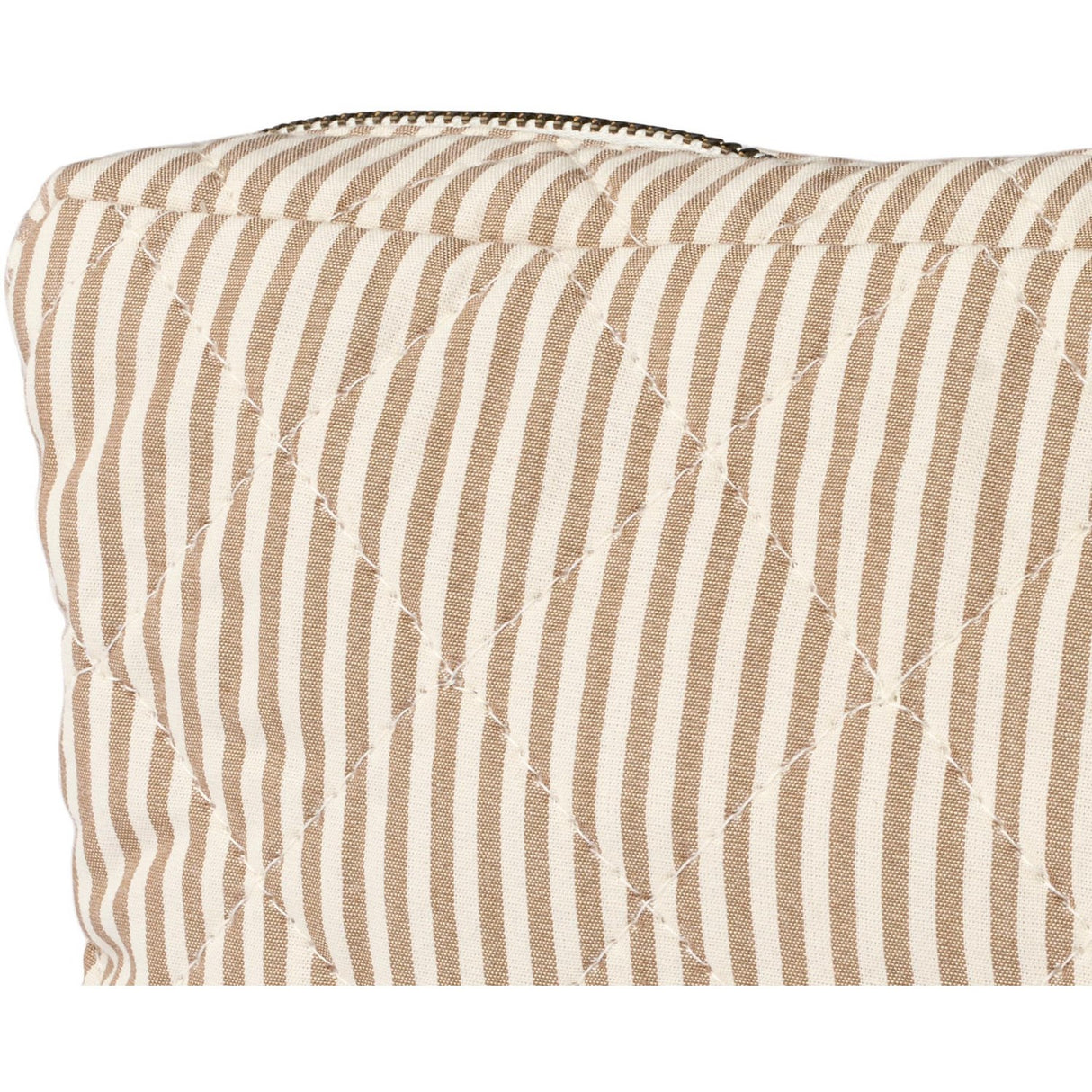Wheat Cappucino Stripe Wash Väska Small Ziggy