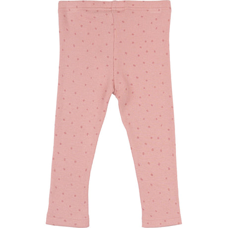 Petit Piao Bright Rose Leggings Modal Dot