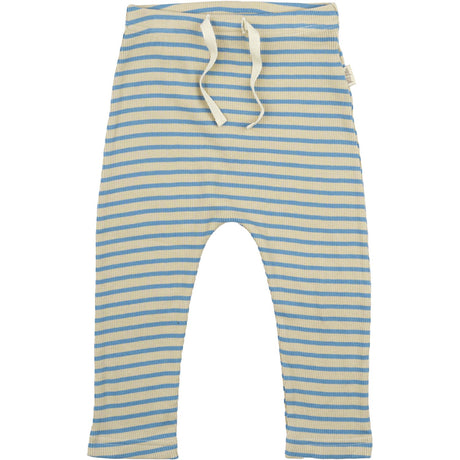 Petit Piao Allure Blue/Dark Off White Byxor Modal Striped