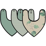 Petit Piao Nettle Tyg Haklapp 3 Pack