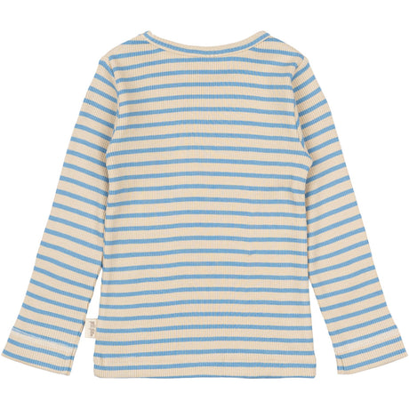 Petit Piao Allure Blue/Dark Off White Blus Modal Striped