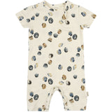 Petit Piao Clam Sommar Kostym S/S Sum Printed