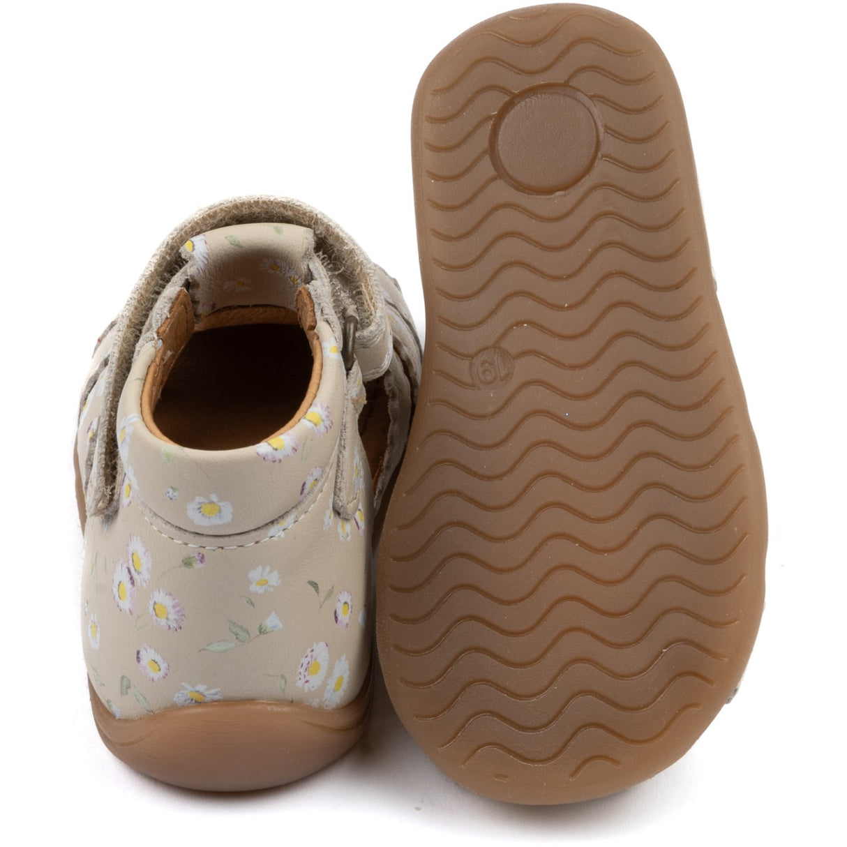 Pom Pom Bellis Starters™ Scallop Kardborreband Sandal