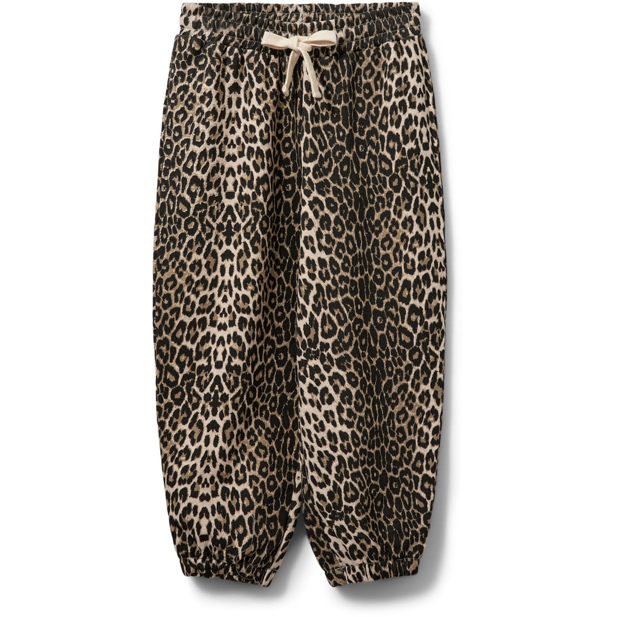 Sofie Schnoor Light Brown Leopard Sweatpants