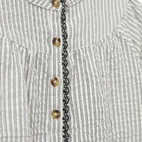 Sofie Schnoor Black Thin Stripe Skjorta