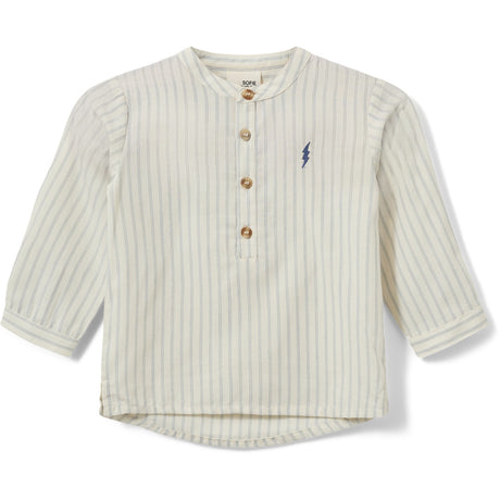 Sofie Schnoor Blue Striped Prestonsb Skjorta