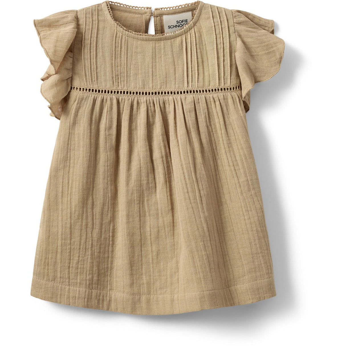 Sofie Schnoor Soft Brown Corettesk Skjorta