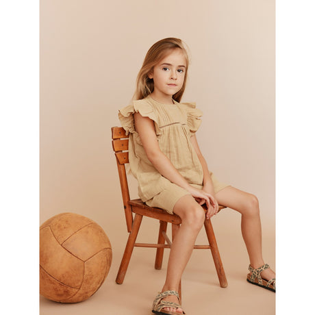 Sofie Schnoor Soft Brown Corettesk Skjorta