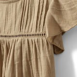 Sofie Schnoor Soft Brown Corettesk Skjorta