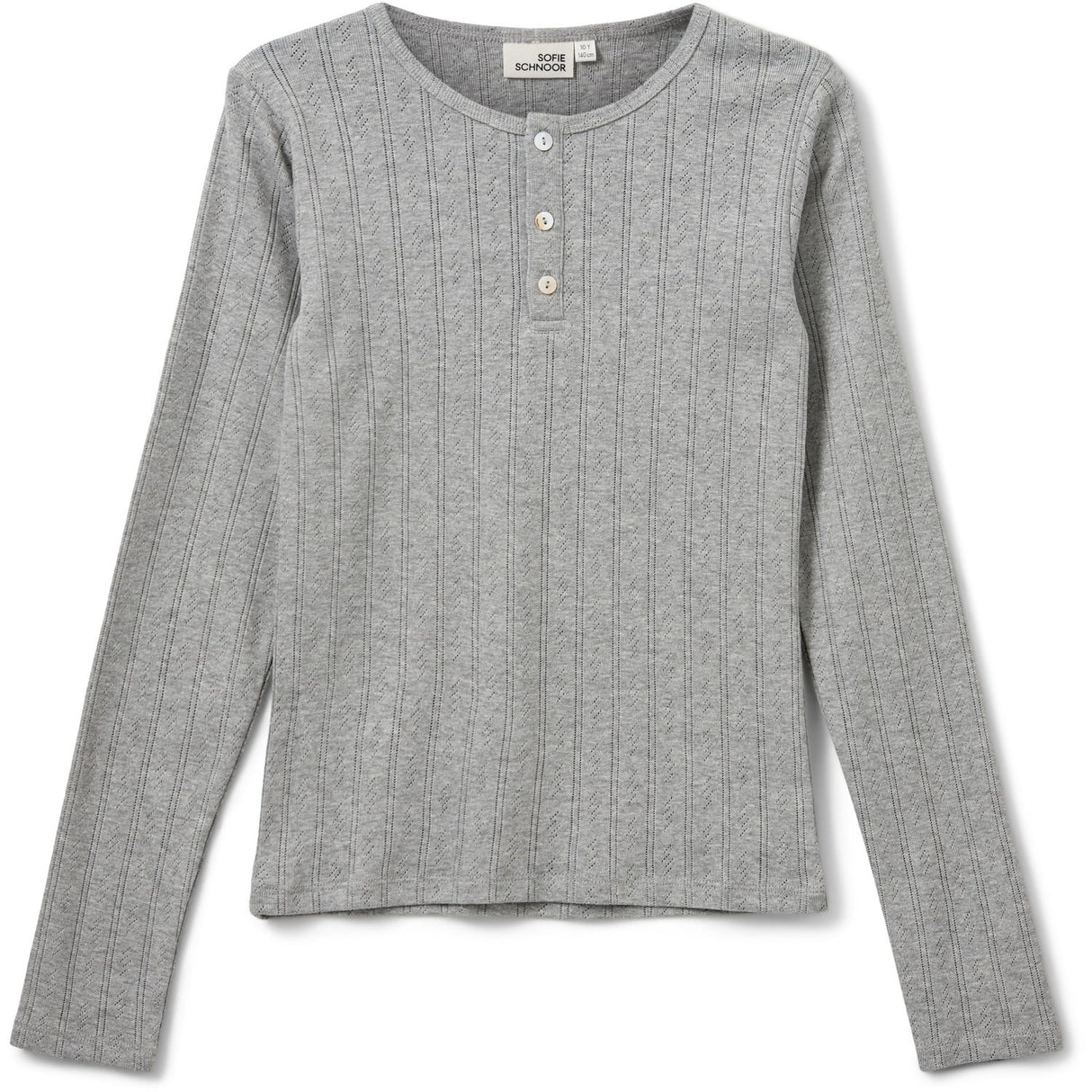 Sofie Schnoor Grey Mel Petriciasy Poientelle Blus