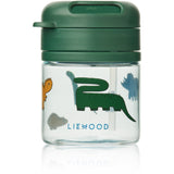 LIEWOOD Dinosaurs / Mist Pavia Tritan Straw Kopp 280ml