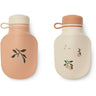 LIEWOOD Peach / Sea Shell Lizzie Smoothie Flaska 2-Pack