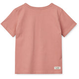 LIEWOOD Dusty Raspberry Apia Shortsleeve T-Skjorta