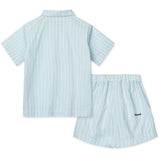 LIEWOOD Y/D Stripe Pure Sky / Creme De La Creme Leona Stripe Set