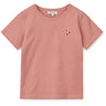 LIEWOOD Dusty Raspberry Apia Shortsleeve T-Skjorta
