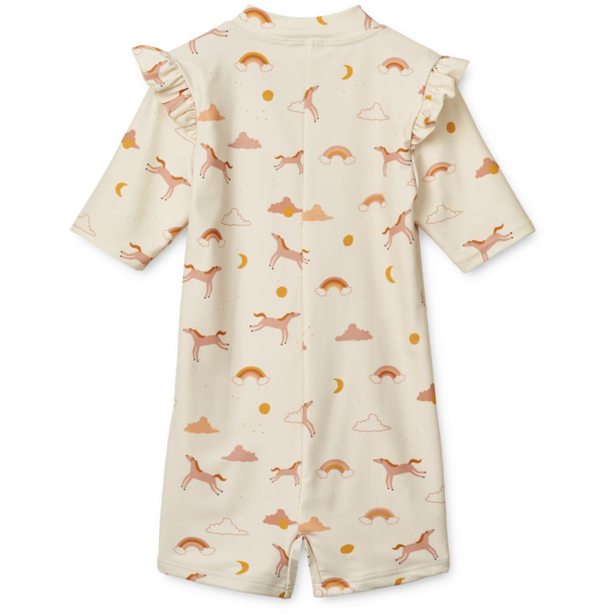 LIEWOOD Dream / Ecru Amel Printed Swim Byxdress