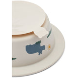 LIEWOOD Safari Sandy Mix Peony Printed Suction Skål 2-Pack