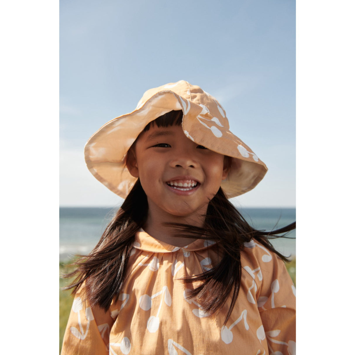 LIEWOOD Cherry Blossom / Ljus Apricot Rhea Printed Topp