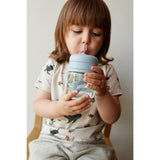 LIEWOOD Sea Creature / Sandy Pavia Tritan Straw Kopp 280ml