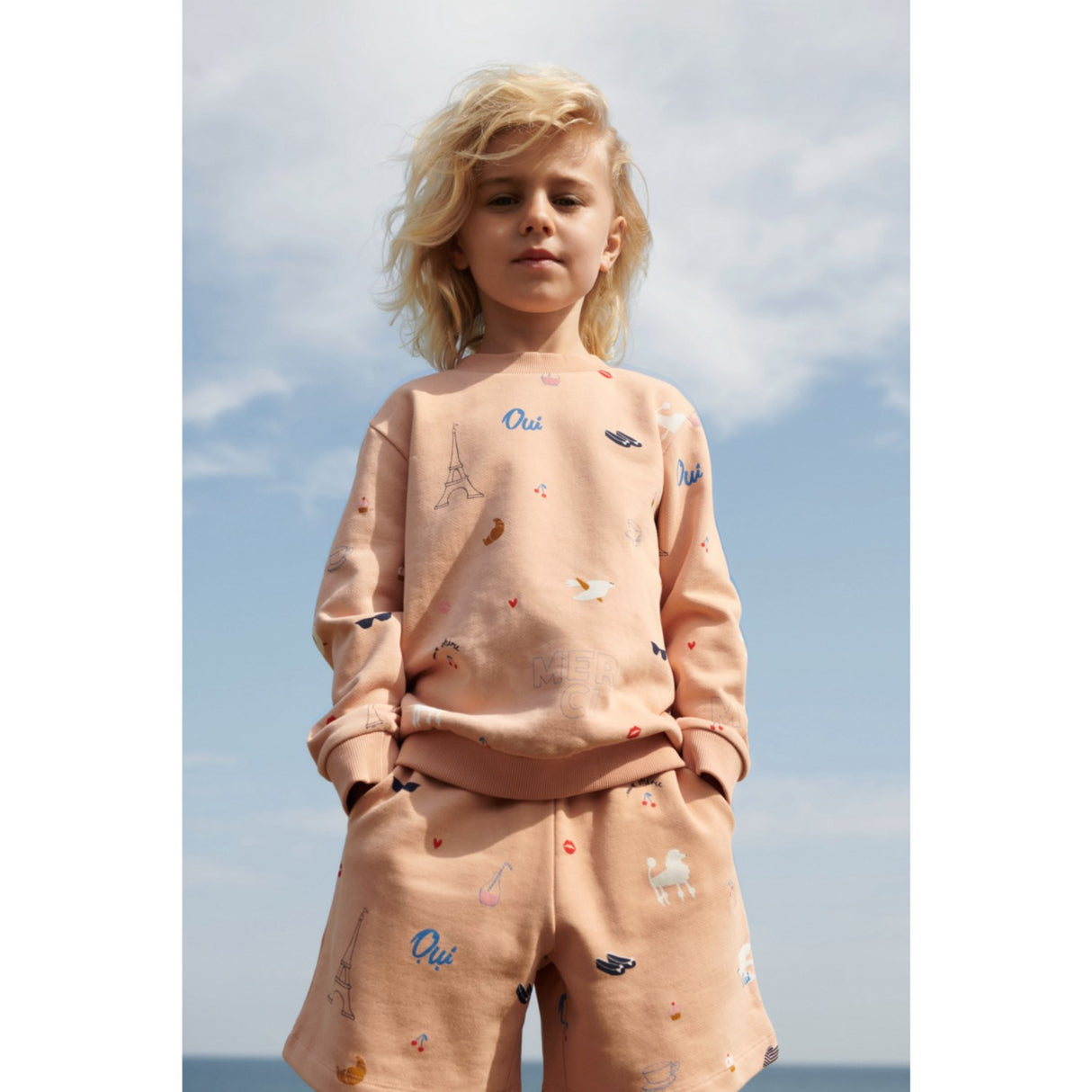 LIEWOOD Paris / Pale Tuscany Thora Printed Sweatshirt