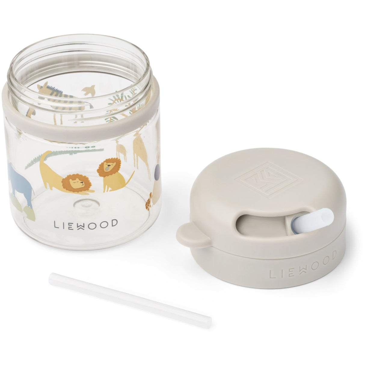 LIEWOOD All Together / Sandy Pavia Tritan Straw Kopp 280ml