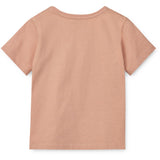 LIEWOOD Paris Mademoiselle / Pale Tuscany Apia Placement Shortsleeve T-Skjorta