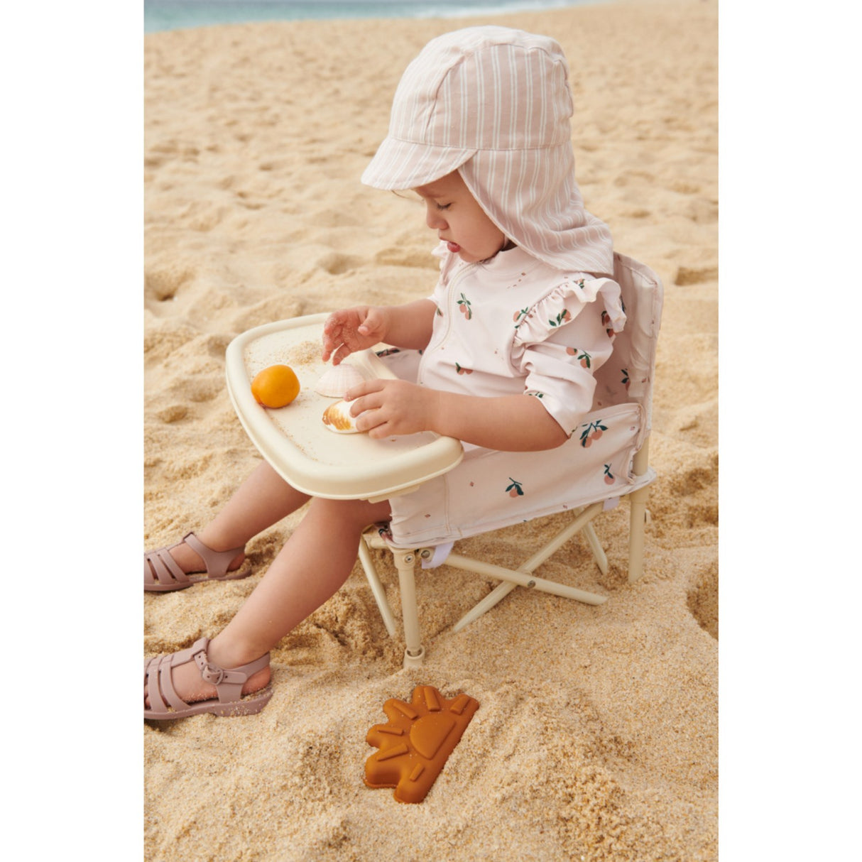 LIEWOOD Peach / Sea Shell Amel Printed Swim Byxdress