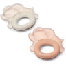 LIEWOOD Pale Tuscany / Sandy Rita Elephant Cooling Bitring 2-Pack