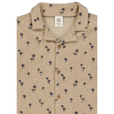 Müsli Cashmere/ Night Blue Palm Skjorta