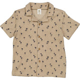 Müsli Cashmere/ Night Blue Palm Skjorta