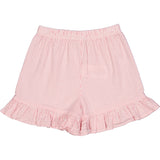 Müsli Balsam Cream/ Bubblegum Seersucker Stripe Frill Shorts