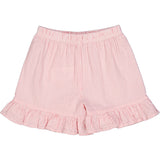 Müsli Balsam Cream/ Bubblegum Seersucker Stripe Frill Shorts