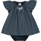 Müsli Chambray Daisy Klänning Body