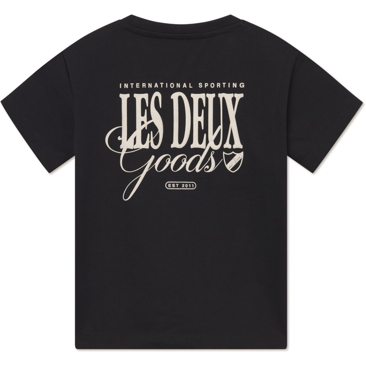 Les Deux Kids Black/Ivory Goods T-Shirt