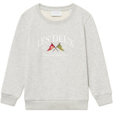 Les Deux Kids Snow Melange Ivy League Sweatshirt