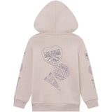 Les Deux Kids Light Sand Atlas Dragkedja Hoodies