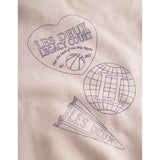 Les Deux Kids Light Sand Atlas Dragkedja Hoodies